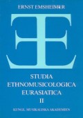 Studia Ethnomusicologica Eurasiatica II